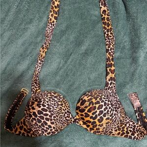 Victoria's Secret Skull Leopard Bombshell Swim top
